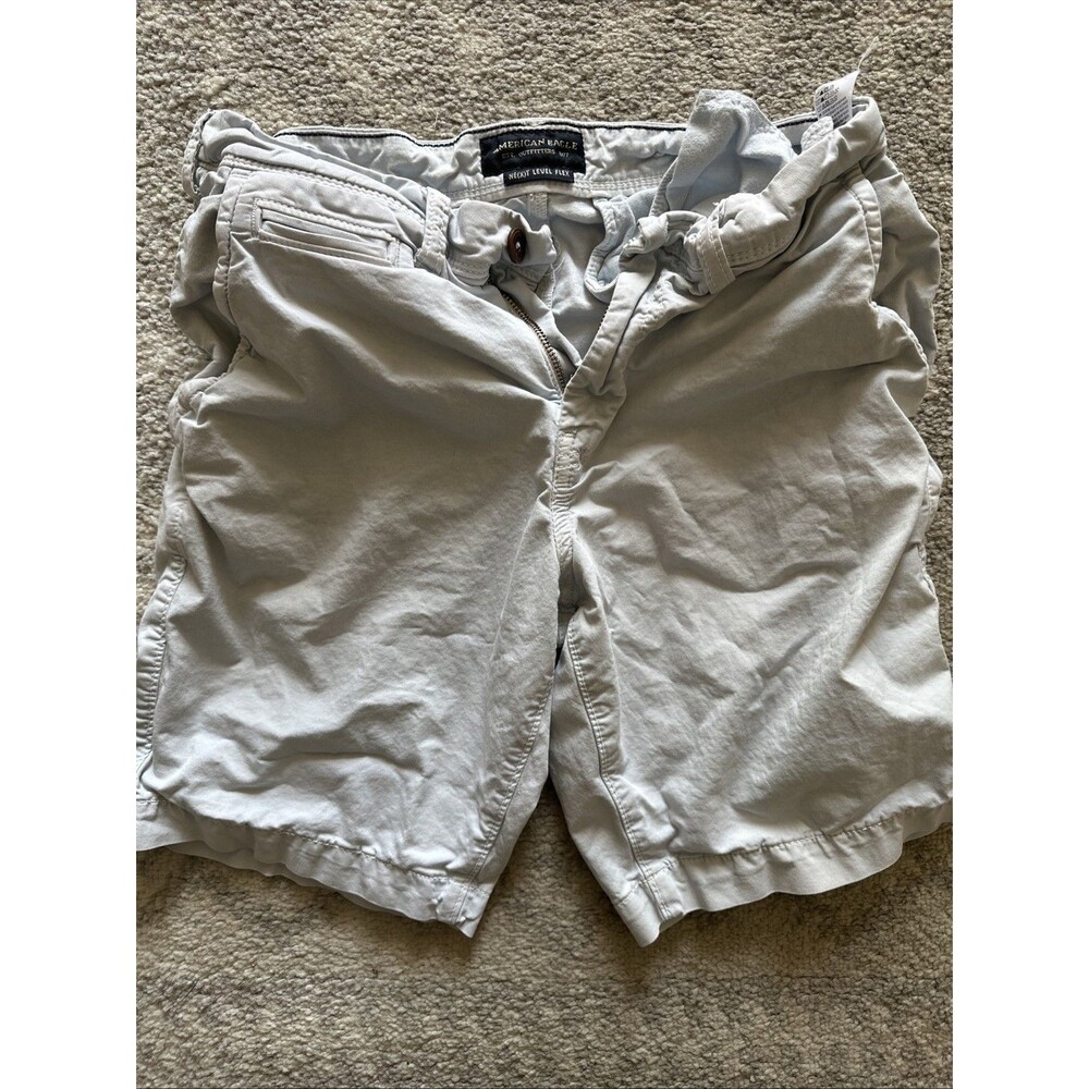 American Eagle Next Level Flex Mens Chino Shorts  Size 29 Stretch